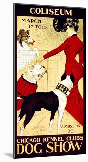 Dog Show-null-Mounted Giclee Print