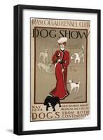 Dog Show-null-Framed Art Print