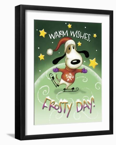 Dog Skater-Margaret Wilson-Framed Giclee Print