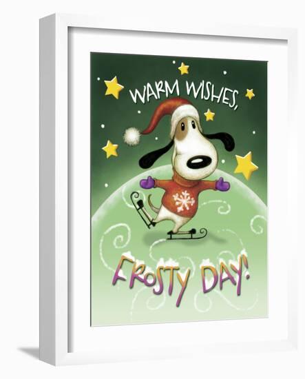 Dog Skater-Margaret Wilson-Framed Giclee Print