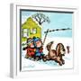 Dog Sledding - Jack & Jill-Lee de Groot-Framed Giclee Print