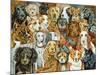 Dog Spread, 1989-Ditz-Mounted Giclee Print