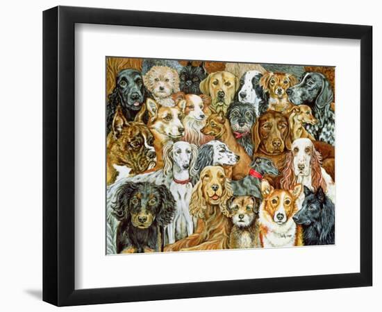 Dog Spread, 1989-Ditz-Framed Giclee Print