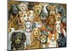 Dog Spread, 1989-Ditz-Mounted Giclee Print