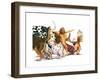 Dog Tails-Wendy Edelson-Framed Giclee Print