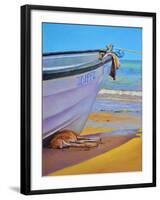 Dog-Tired oil on board-Colin Bootman-Framed Giclee Print