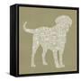 Dog Type 1A-Stella Bradley-Framed Stretched Canvas