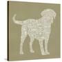 Dog Type 1A-Stella Bradley-Stretched Canvas