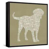 Dog Type 1A-Stella Bradley-Framed Stretched Canvas