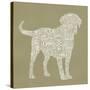 Dog Type 1A-Stella Bradley-Stretched Canvas