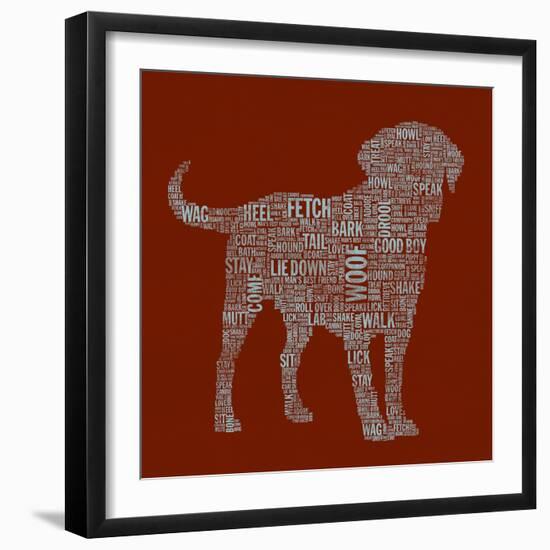 Dog Type 1C-Stella Bradley-Framed Giclee Print