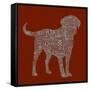 Dog Type 1C-Stella Bradley-Framed Stretched Canvas