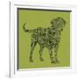 Dog Type 1D-Stella Bradley-Framed Giclee Print