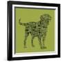 Dog Type 1D-Stella Bradley-Framed Giclee Print