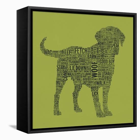 Dog Type 1D-Stella Bradley-Framed Stretched Canvas