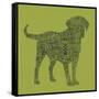 Dog Type 1D-Stella Bradley-Framed Stretched Canvas