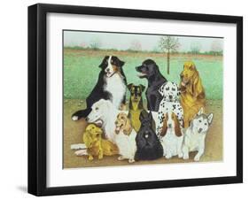 Dog Watch-Pat Scott-Framed Giclee Print