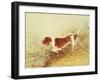 Dog Watching a Rat in the Water at Dedham-John Constable-Framed Giclee Print
