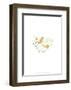 Dog with blonde hair - Hannah Stephey Cartoon Dog Print-Hannah Stephey-Framed Giclee Print