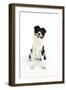 Dog with Carrot in Mouth-null-Framed Photographic Print