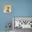 Dog with Kitten Sitting Between Dogs Legs-null-Photographic Print displayed on a wall