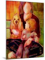 Dog, Woman and Child-Blenda Tyvoll-Mounted Art Print