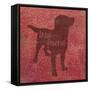 Dog-Erin Clark-Framed Stretched Canvas