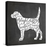 Dog-Erin Clark-Stretched Canvas