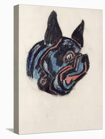 Dog-Henri Gaudier-brzeska-Stretched Canvas