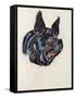 Dog-Henri Gaudier-brzeska-Framed Stretched Canvas