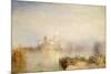 Dogana and Santa Maria Della Salute, Venice, 1843-Joseph Mallord William Turner-Mounted Premium Giclee Print