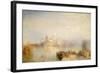 Dogana and Santa Maria Della Salute, Venice, 1843-Joseph Mallord William Turner-Framed Art Print