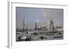 Dogana of Venice-Guardi-Framed Art Print