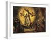 Doge Antonio Grimani Kneeling before Faith and St Mark-Titian (Tiziano Vecelli)-Framed Giclee Print
