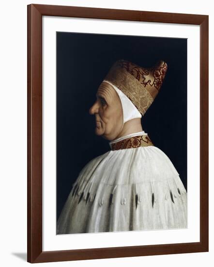 Doge Giovanni Mocenigo-Gentile Bellini-Framed Giclee Print