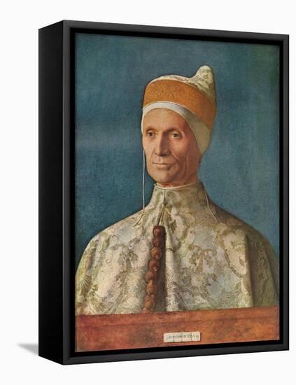 Doge Leonardo Loredan, 1501-2, (1911)-Giovanni Bellini-Framed Stretched Canvas