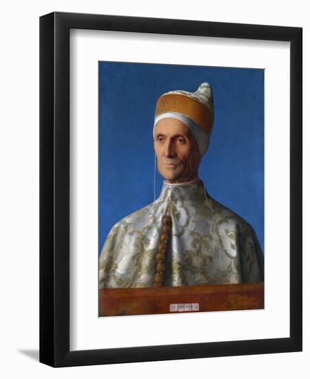 Doge Leonardo Loredan, 1502-Giovanni Bellini-Framed Giclee Print