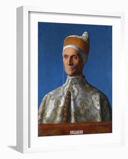 Doge Leonardo Loredan, 1502-Giovanni Bellini-Framed Giclee Print