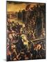 Doge of Venice Enrico Dandolo and His Crusaders Storming City of Zadar in 1202-null-Mounted Giclee Print