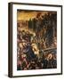 Doge of Venice Enrico Dandolo and His Crusaders Storming City of Zadar in 1202-null-Framed Giclee Print