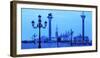 Doge's Palace and Piazzetta against San Giorgio Maggiore in early morning light, Venice, UNESCO Wor-Hans-Peter Merten-Framed Photographic Print