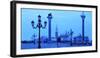 Doge's Palace and Piazzetta against San Giorgio Maggiore in early morning light, Venice, UNESCO Wor-Hans-Peter Merten-Framed Photographic Print