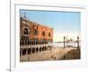 Doge's Palace and the Piazzetta, 1890s-Science Source-Framed Giclee Print