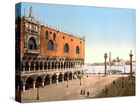 Doge's Palace and the Piazzetta, 1890s-Science Source-Stretched Canvas