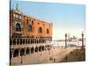 Doge's Palace and the Piazzetta, 1890s-Science Source-Stretched Canvas