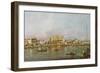 Doge's Palace and View of St. Mark's Basin, Venice-Francesco Guardi-Framed Giclee Print