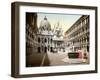 Doge's Palace Courtyard, 1890s-Science Source-Framed Giclee Print