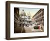 Doge's Palace Courtyard, 1890s-Science Source-Framed Giclee Print