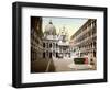 Doge's Palace Courtyard, 1890s-Science Source-Framed Giclee Print