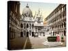 Doge's Palace Courtyard, 1890s-Science Source-Stretched Canvas